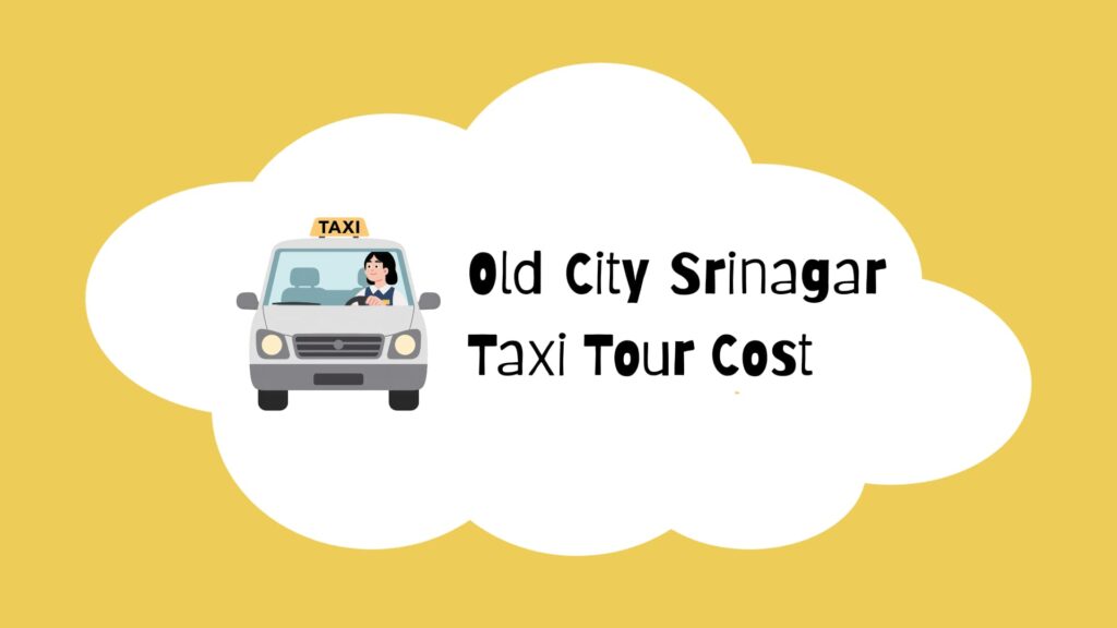 Old City Srinagar Taxi Tour Cost