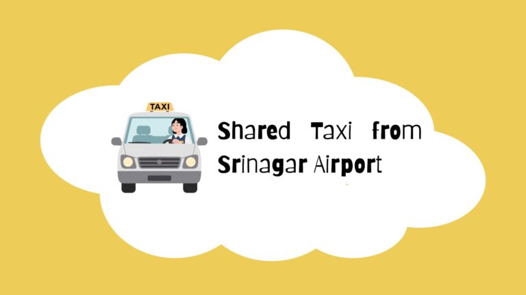 Shared Taxi from Srinagar Airport