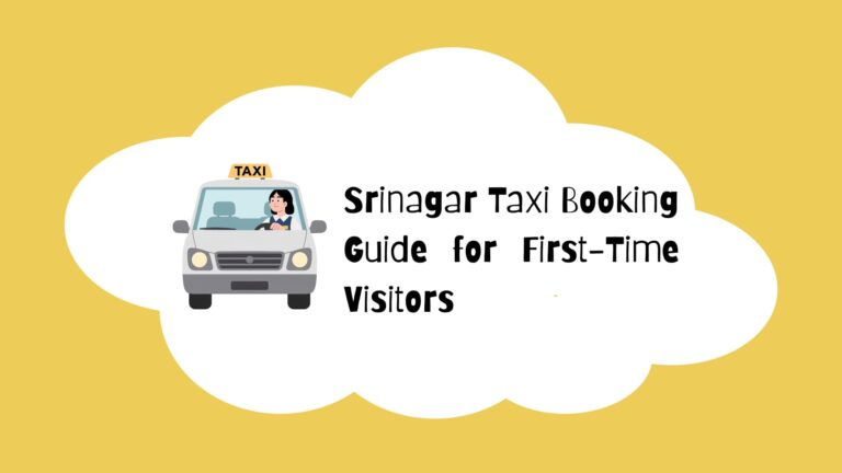 Srinagar Taxi Booking Guide for First-Time Visitors