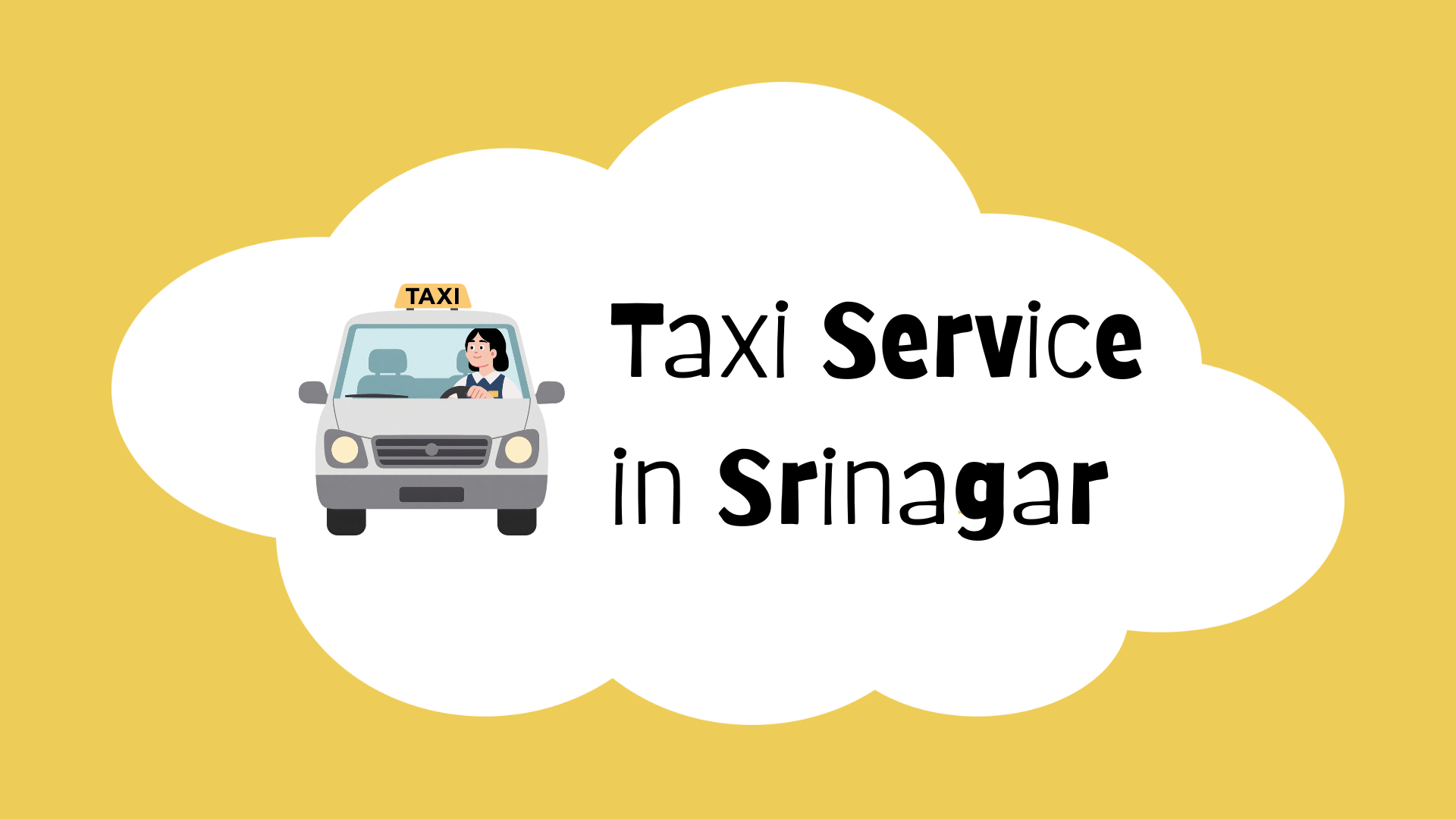 Taxi service in Srinagar