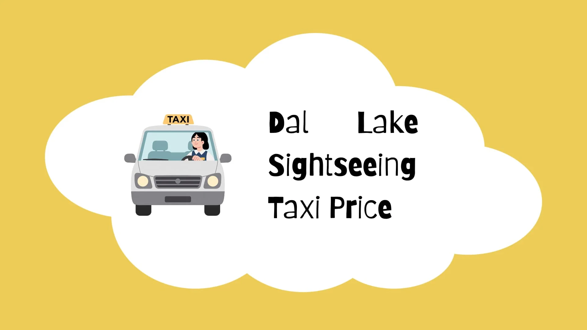 Dal Lake Sightseeing Taxi Price