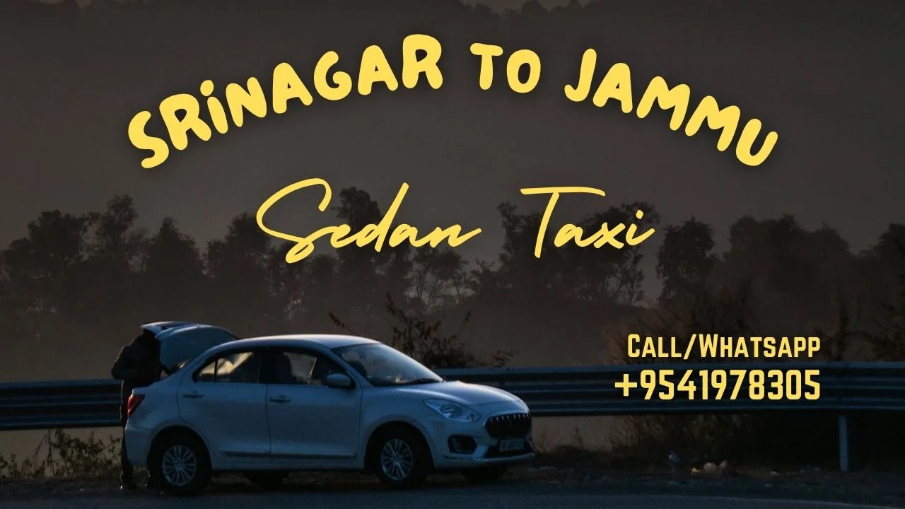 Srinagar to Jammu Cab